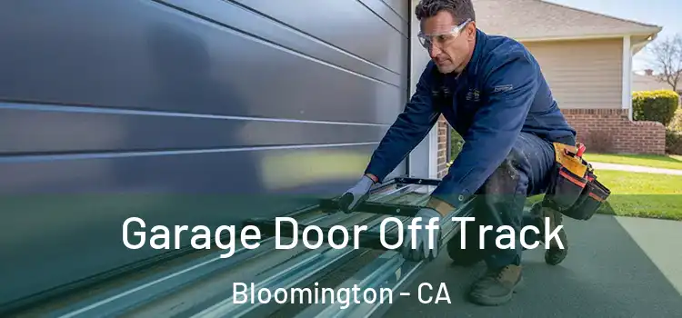  Garage Door Off Track Bloomington - CA