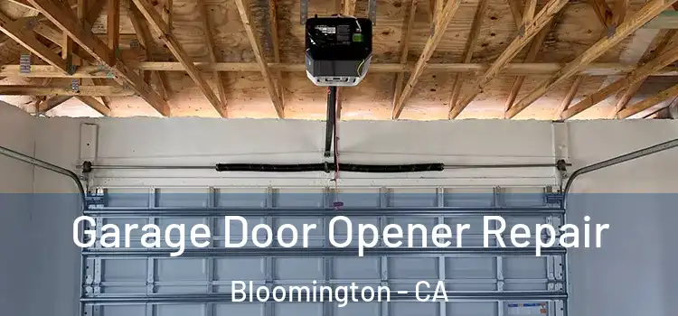  Garage Door Opener Repair Bloomington - CA