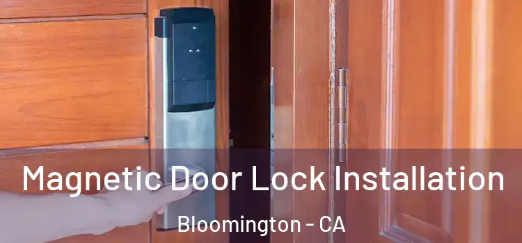  Magnetic Door Lock Installation Bloomington - CA